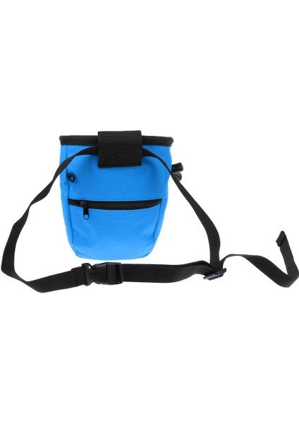 Ağırlık Kaldırma Kaya Tırmanma Tebeşir Kemeri ve Drawstring Kapatma Mavi (Yurt Dışından) fiyatları