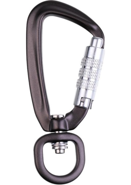 500KG Otomatik Kilitli Karabeşli Dönen Açık Anahtar Key Zincir Kancası Gri (Yurt Dışından)