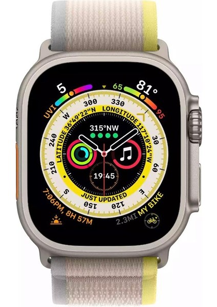 Apple Watch Ultra 49MM Uyumlu Trail Loop Kordon Hasır Örgü Kordon fiyatları