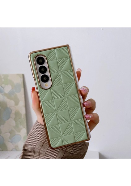 Samsung Galaxy Z Fold 3 Elmas Kafes Kaplama Cep Telefonu Kılıfları (Yurt Dışından)