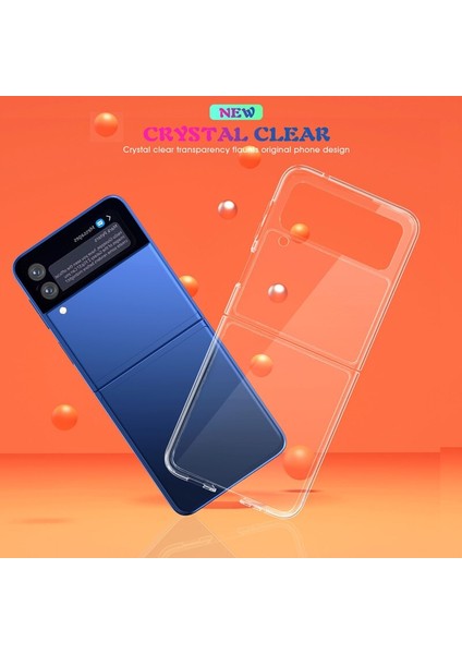 Samsung Galaksi Z Flip 4 Basit Transparent Zor Akrilik Koruma Cep Telefonu Davaları (Yurt Dışından) fırsatları