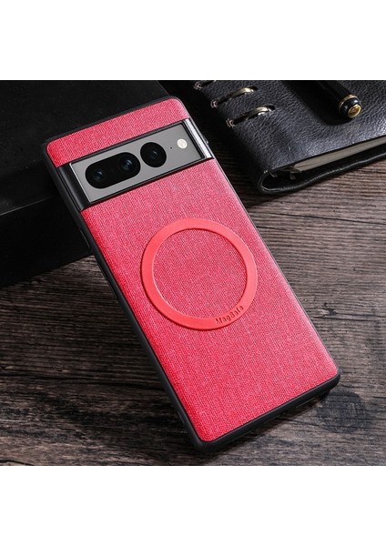 Google Pixel 6 Pro Manyetik Emme Cep Telefonu Kılıfları (Yurt Dışından)