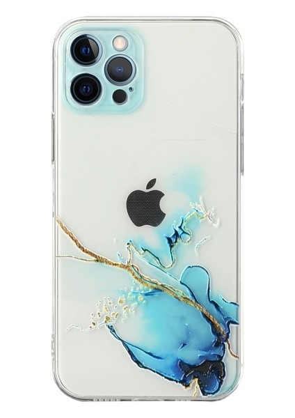 iPhone 14 Pro Max 3D Rahatlama Mermer Desen Tpu Cep Telefonu Kılıfları (Yurt Dışından)
