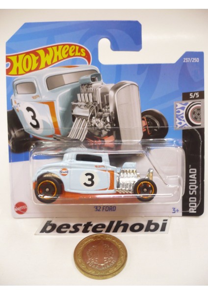 Hotwheels Ford 1932 Gulf Racıng Hotwheels