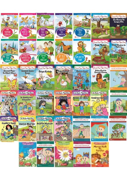1.sınıflar Için Okuma Kitabı Okumayı Hızlandıran Hızlı Okuma + Tam 40 Kitap Evony Tonguç Seti