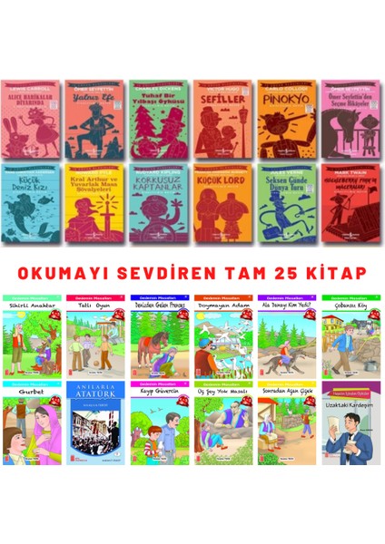3 ve 4. Sınıflar Için Muhteşem Bir Kitap Seti(