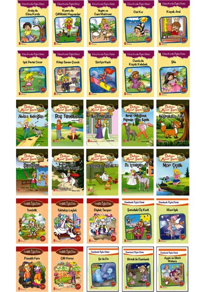 2.ve 3.sınıflar Için Kitap Okumayı Sevdiren 30 Adet Öykü Kitabı(En Çok Satanlar)