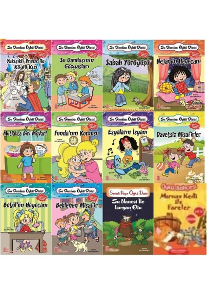 1.sınıf Öğrencileri Için Okuma Kitabı Hikaye Zevkle Okuyacağız Rengarenk 12'li Set