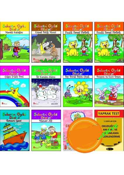 1. Sınıf ve Anasınıfl Için Büyük Boy Resimli Okumayı Sevdiren 11'li Kitap Seti (Ciltli)