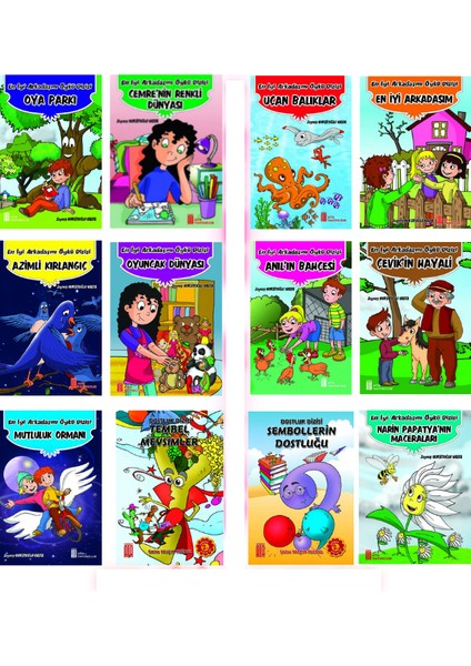2.sınıflar Için Muhteşem 12 Adet Hikaye Kitabı Seti (Kutulu Hediyeli )