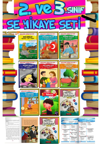 2 ve 3.sınıflar Için Okumayı Sevdiren Hikaye Kitabı Seti