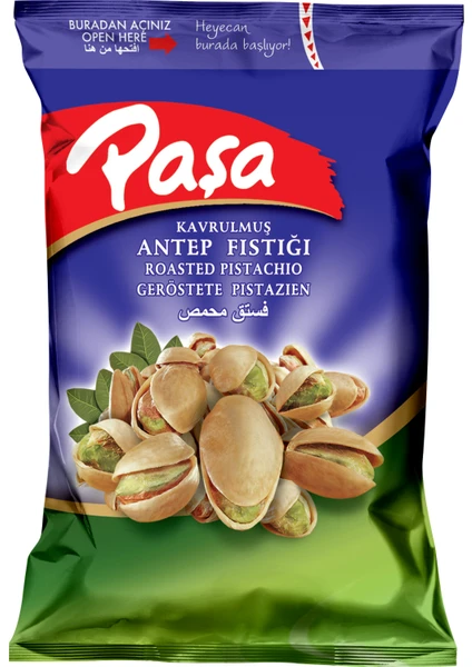 Paşa Kuruyemiş Antep Fıstığı 70 gr. x 6 Adet