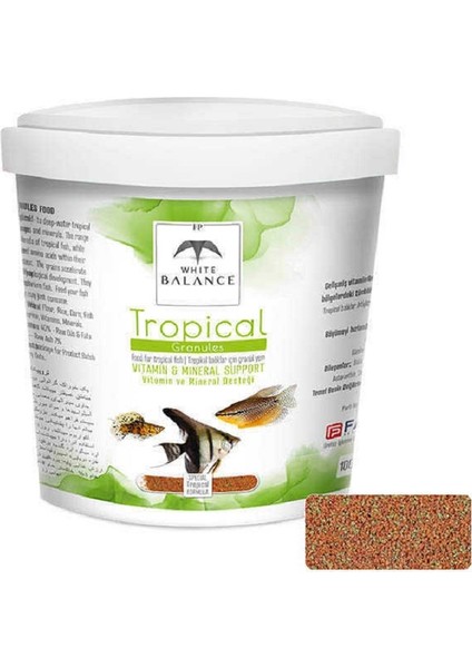 Tropical Granules Balık Yemi 100 Gram