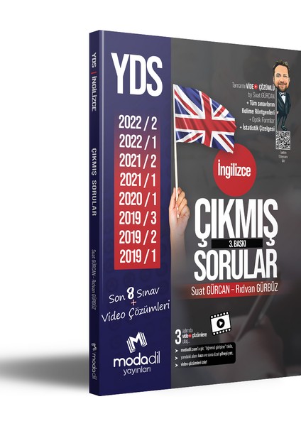 Yayınları YDS İngilizce Çıkmış Sorular Tamamı Video Çözüm