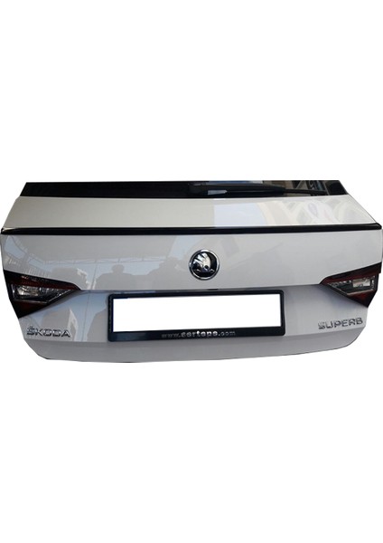 (Boyasız) Skoda Super B 2 B8 Anatomik Spoiler 2015 ve Sonrasına Uyumludur