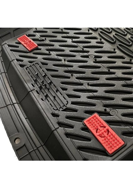 Safir Citroen C3 Aircross Havuzlu Universal Paspas Krom Mavi