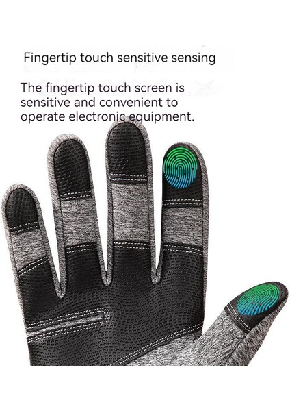 Eldivenler Erkek Kış Sporları Sürme Rüzgar Geçirmez Açık Dağ Tırmanışı Kayak Aşınmaya Dayanıklı Dokunmatik Ekran Artı Kalem Sıcak Tam Parmak Eldivenleri (Yurt Dışından) modelleri