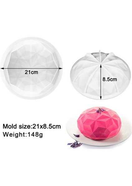 Profesyonel Yuvarlak Desenli Silikon Pasta Kek Kalıbı fiyatları