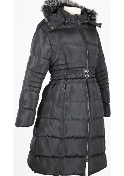 3715 Sıkı Dolum Kemerli Mont fiyatları