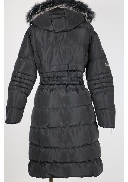 3715 Sıkı Dolum Kemerli Mont modelleri