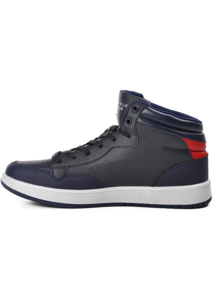 PO-10300 Lacivert Erkek Bilek Boy Sneaker fiyatları