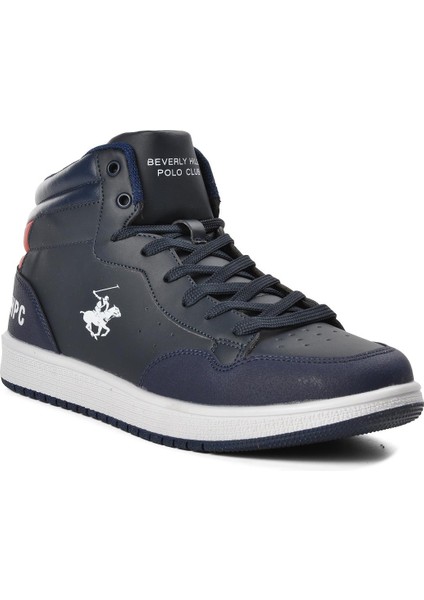 PO-10300 Lacivert Erkek Bilek Boy Sneaker modelleri