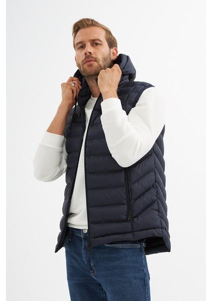 Erkek Spor Şişme Yelek Lacivert - 536DNGR fiyatları