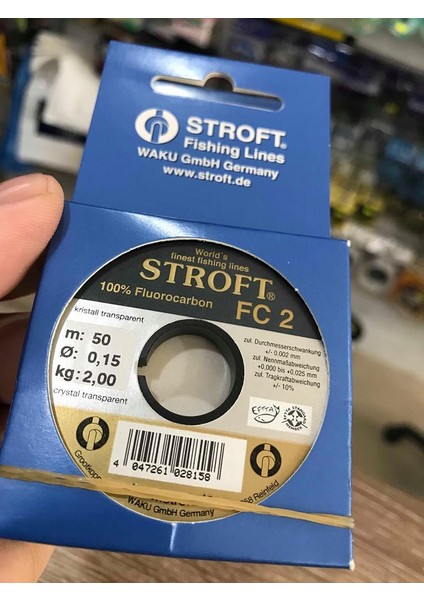 Fc2 50 Metre Fluorocarbon Misina