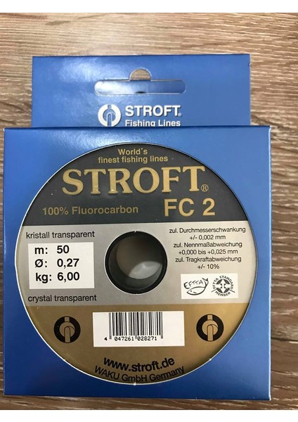 Fc2 50 Metre Fluorocarbon Misina