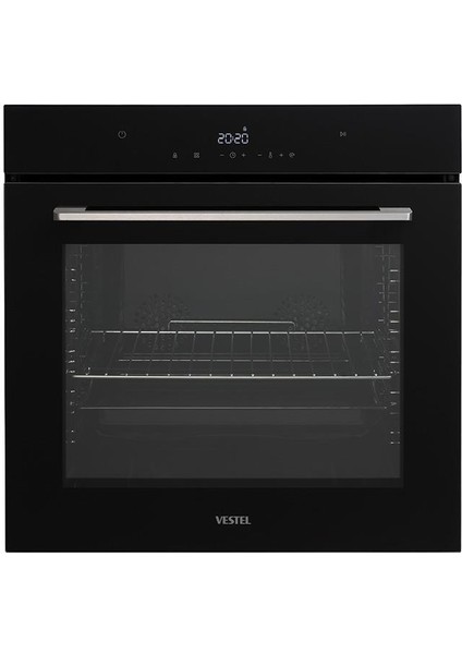 Af 9786 Ys Kat Kat Pişirme Siyah Ankastre Fırın