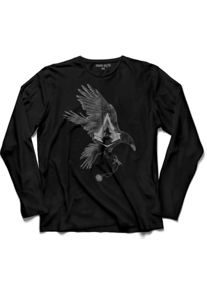 Assassins Assassin's Creed 4 5 Iv Black Flag 3 Uzun Kollu Tişört Baskılı Çocuk T-Shirt