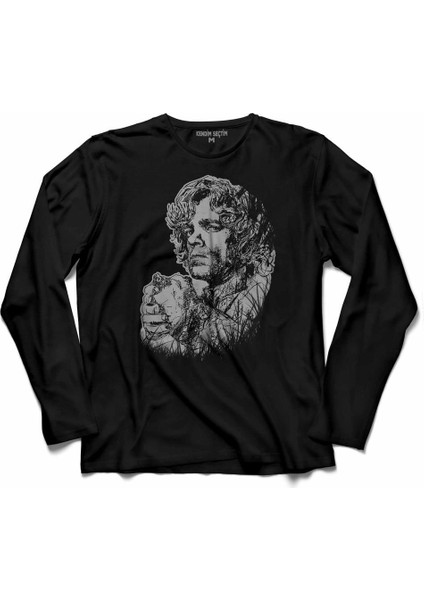 Tyrıon Lannıster Game Of Thrones Uzun Kollu Tişört Baskılı Çocuk T-Shirt