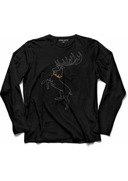 Game Of Thrones House Baratheon Ours Is The Fury 4 Kollu Tişört