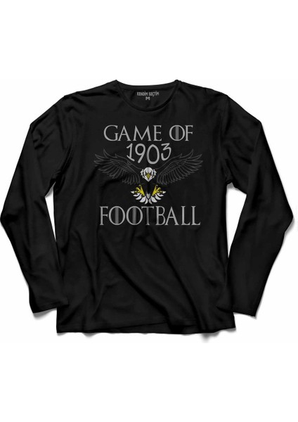 Game Of Thrones Beşiktaş Football 1903 Uzun Kollu Tişört Baskılı Çocuk T-Shirt