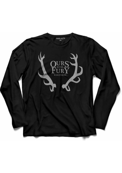 Game Of Thrones House Baratheon Ours Is The Fury Kollu Tişört