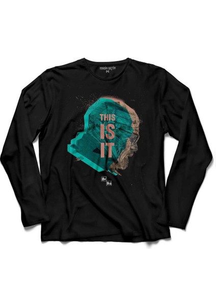 Breaking Bad Br Ba This Is It Heısenberg Uzun Kollu Tişört Baskılı Çocuk T-Shirt