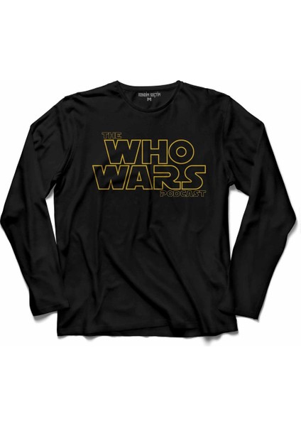 Doctor The Who Wars Podcast Doktor Uzun Kollu Tişört Baskılı Çocuk T-Shirt