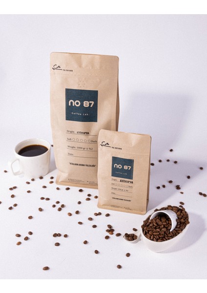NO87 Coffee Etiyopya Kahve 250 gr