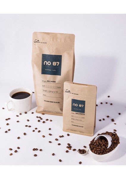 NO87 Coffee Kolombıya Kahve 1 kg