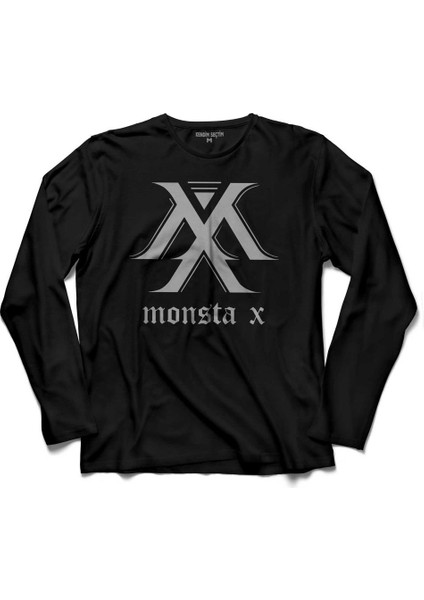 Mosta x Logo Mostax Member Uzun Kollu Tişört Baskılı Çocuk T-Shirt