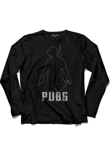 Pubg Playerunknown's Battlegrounds 2 Uzun Kollu Tişört Baskılı Çocuk T-Shirt