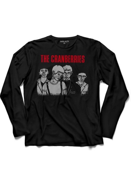 The Cranberrıes Music Group Logo Uzun Kollu Tişört Baskılı Çocuk T-Shirt