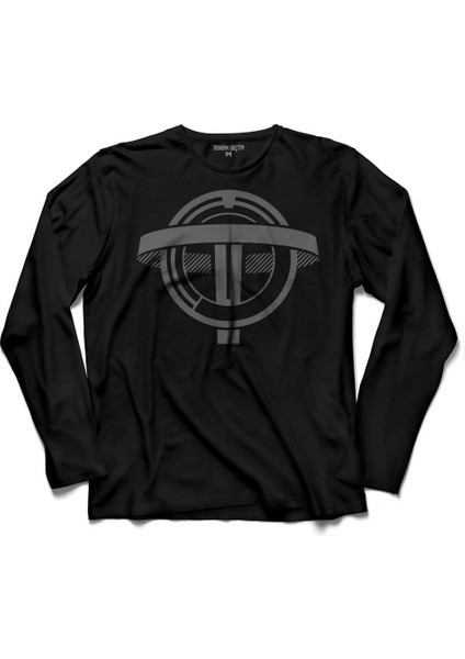 Prey Transtar Logo Tasarım Uzun Kollu Tişört Baskılı Çocuk T-Shirt