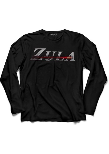 Zula Klan Logo Uzun Kollu Tişört Baskılı Çocuk T-Shirt