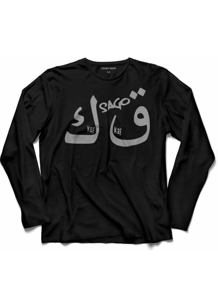 Saqoga Sagopa Kajmer Kaf Kef Kafkef Uzun Kollu Tişört Baskılı Çocuk T-Shirt