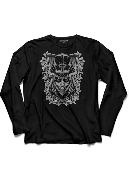 Star Wars Super Vader Bros Yıldız Savaşları 2 Uzun Kollu Tişört Baskılı Çocuk T-Shirt