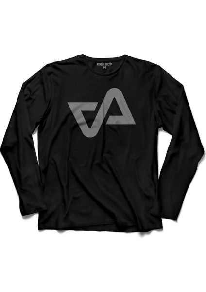 Ahlaksız Adam Logo Deliriyorduk Sustunuz 2 Uzun Kollu Tişört Baskılı Çocuk T-Shirt