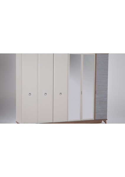 Mavenna 6 Kapılı Gardrop