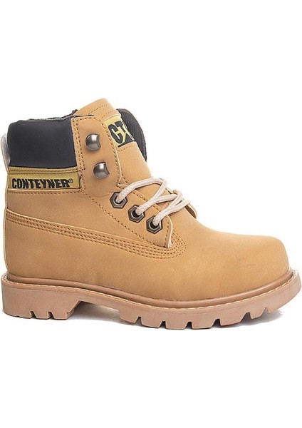Albishoes Kauçuk Kaymaz Taban Cat Modeli Suya ve Soğuğa Dayanıklı Unisex Çocuk Bot