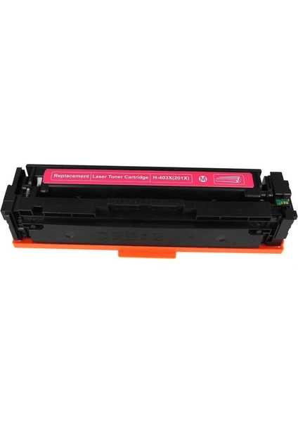 Hp CF403X/201X/CRG045H M252, M274, M277,LBP610, LBP611, LBP612, LBP613, MF631, MF632, MF633, MF634, MF635 Muadil Kırmızı Toner (2,3k)